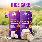 Helix Labz Rice Cake (120g) - Low-Calorie, High-Fiber, Fat-Free Healthy Snack