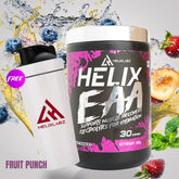 Helix EAA Advance – (Fruit Punch, 30 Servings) with Free Steel Shaker