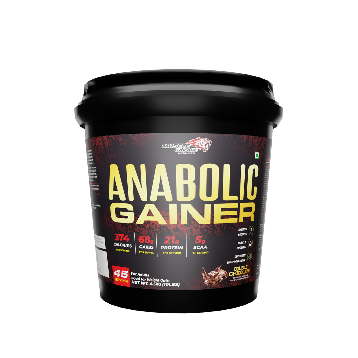 MG Anabolic Gainer Powder – 4.5KG(10LBS) | Advanced Weight Gain Formula