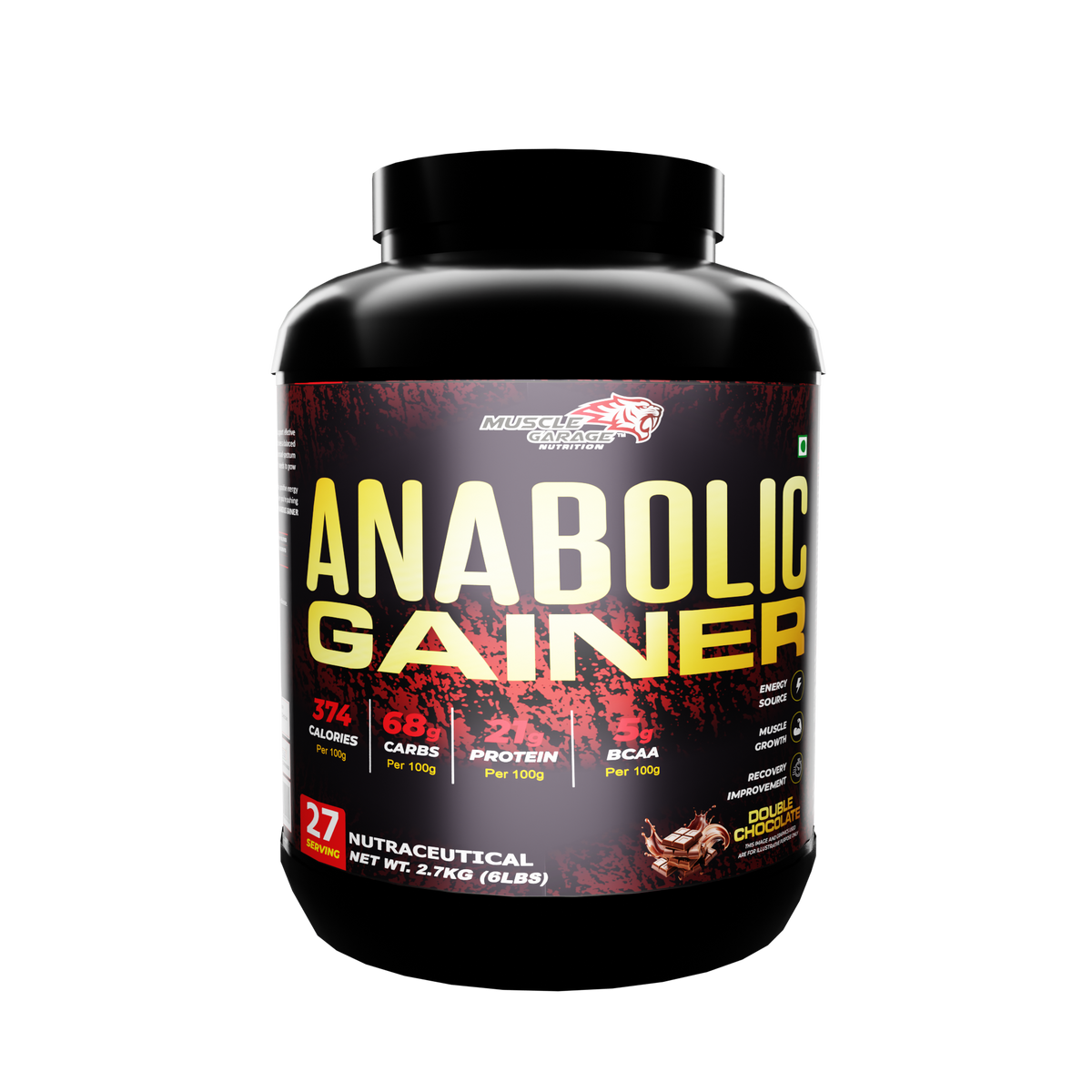 MG Anabolic Gainer Powder – 2.7Kg (6Lbs) | Advanced Weight Gain Formula