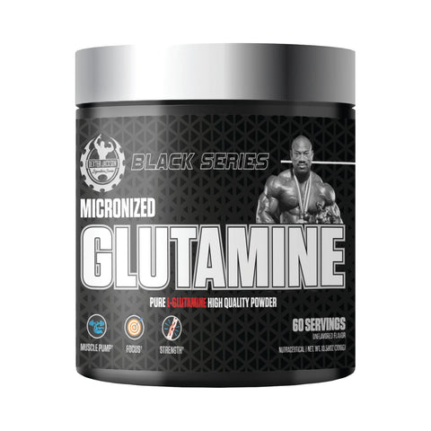 Dexter Jackson Black Series Micronized Glutamine (300 Gm, 60 Servings)