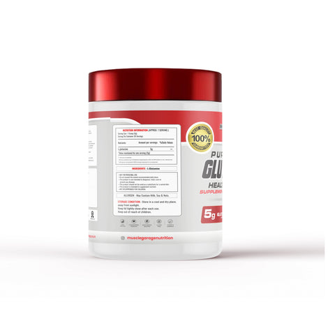 MG Glutamine Amino Acid Powder - (250g, Unflavored)