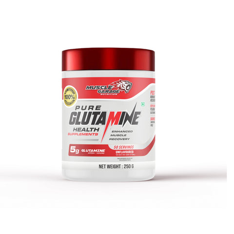 MG Glutamine Amino Acid Powder - (250g, Unflavored)