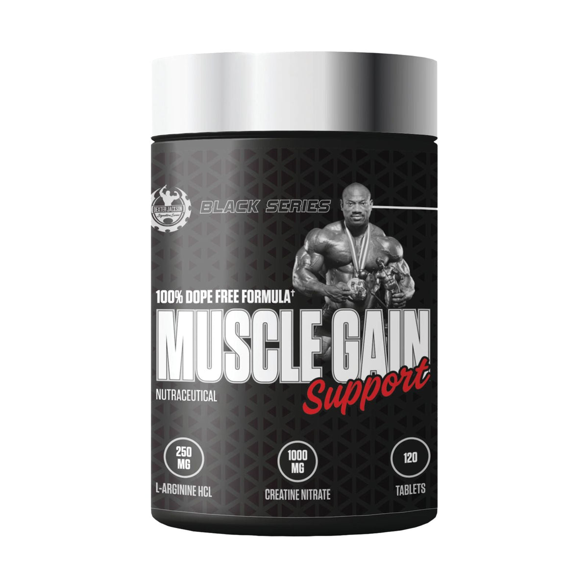 Dexter Jackson Black Series Muscle Gain Support 120 Tab