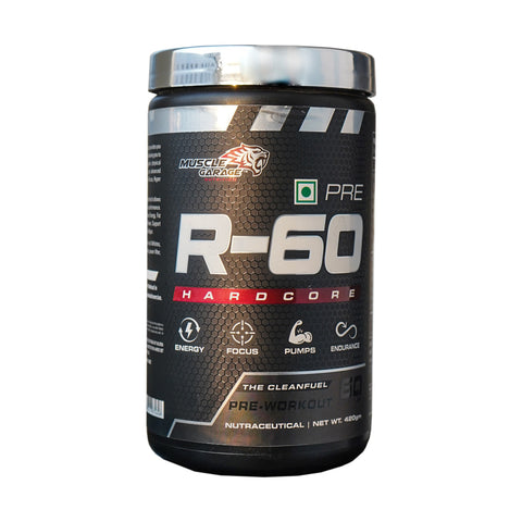 MG R-60 Pre-Workout – Intense Energy & Focus Formula | 60 Servings