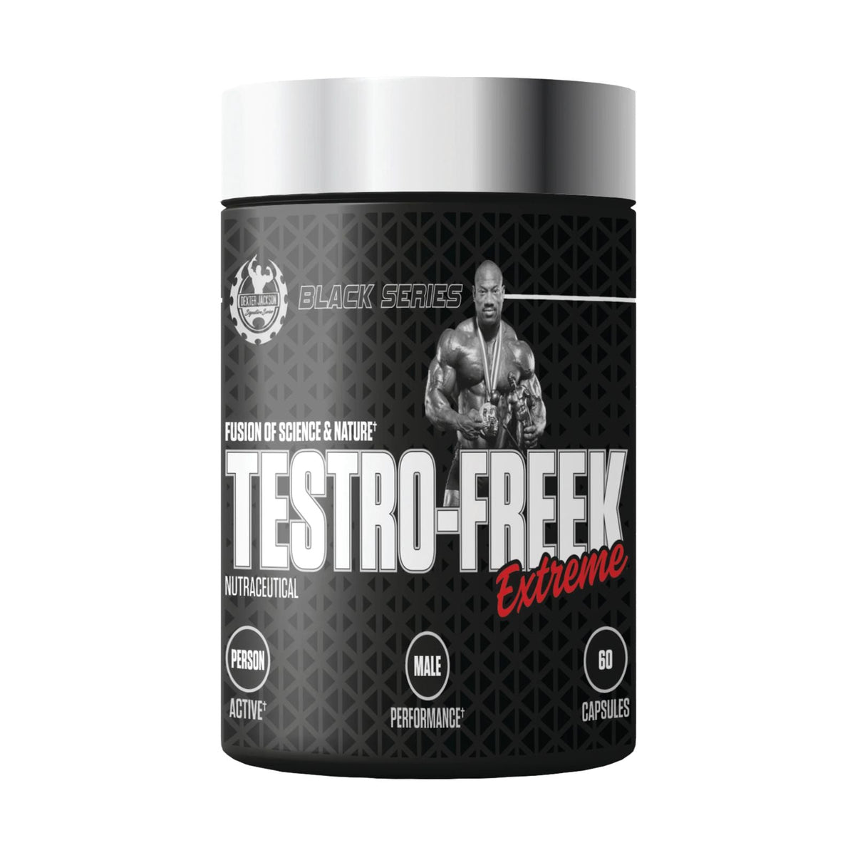 Dexter Jackson Black Series Testro Freek Extreme 60 Veg Capsules