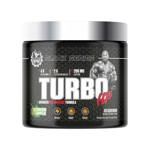 Dexter Jackson Black Series Pre Workout Turbo HP 45 Servings