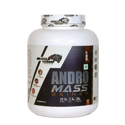 "muscle garage andro mass gainer"