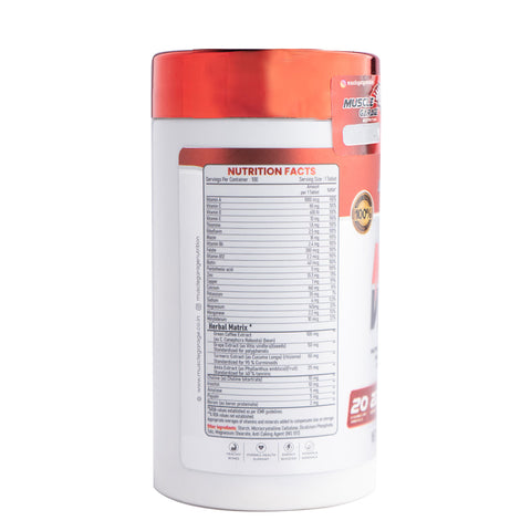 MG Multivitamin – 100 Tablets | Daily Wellness Blend with Vitamins & Minerals