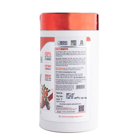 MG Multivitamin – 100 Tablets | Daily Wellness Blend with Vitamins & Minerals