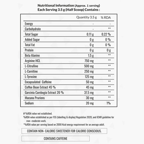 Helix Labz Rider Pre-Workout (43 Servings) | Energy, Endurance & Focus