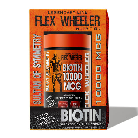 Flex Wheeler Biotin 10000 MCG