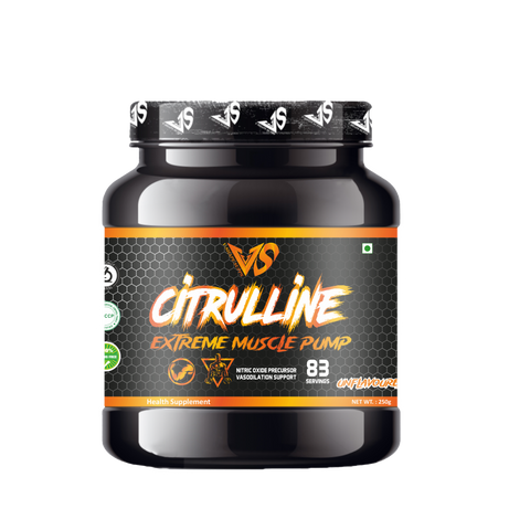 V-SHAPE Citrulline Malate 250Gm, 83 Servings - V-Shape Supps