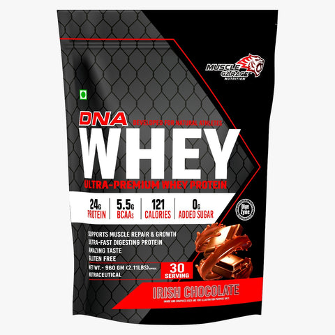 MG DNA Whey Ultra-Premium Whey Protein, 30 Serving | 960Gm (2.11 Lbs)