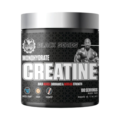 Dexter Jackson Black Series Monohydrate Creatine (300 Gm, 100 Servings)