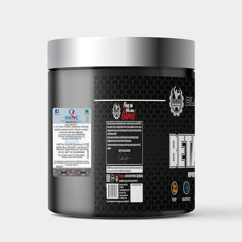 Dexter Jackson Black Series Beta Alanine- 250Gm, 63 Serving
