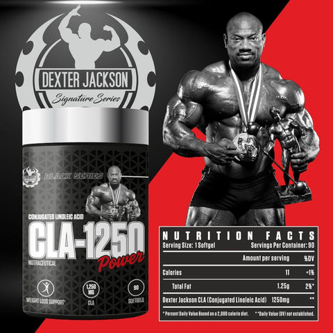 Dexter Jackson Black Series CLA 1250Mg 90 Softgel
