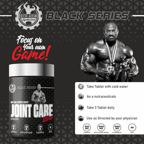 Dexter Jackson Black Series Joint Support 90 Tablets