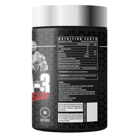 Dexter Jackson Black Series Omega-3 Elite - 90 Softgel