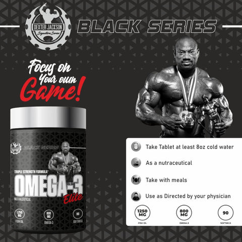 Dexter Jackson Black Series Omega-3 Elite - 90 Softgel