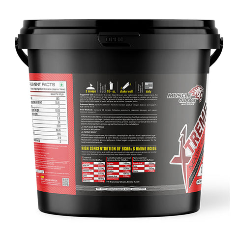 MG Extreme Mass Gainer (4.5Kg) 10LBS | High Protein Mass Gainer | 24g Protein, 62g Carbs per Serving