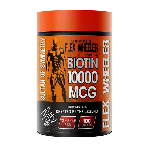 Flex Wheeler Biotin 10000 MCG