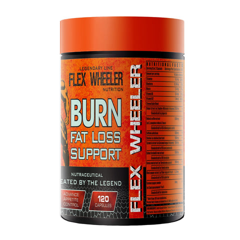 Flex Wheeler Burn Fat Loss Support 120 Capsules