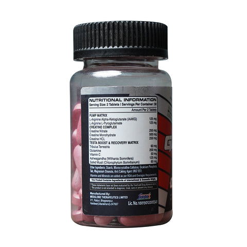 Muscle Garage Gainz Drol – Strength & Performance Support Supplement | 60 Tablets