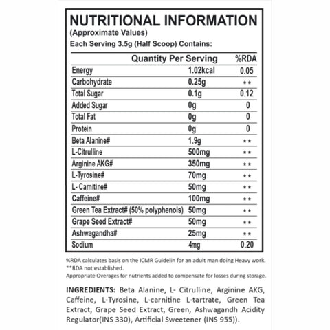 Genetic Code Rule Explosive Pre-Workout