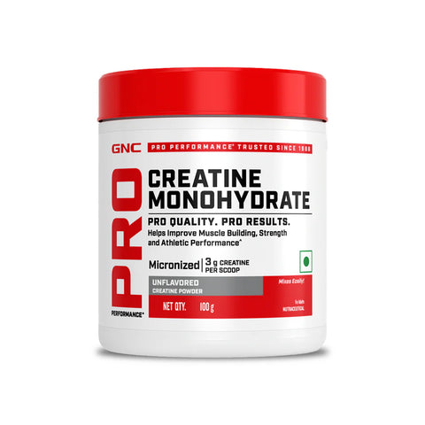 GNC Pro Performance Creatine Monohydrate | Powerful Muscle Pump for Intense Workout