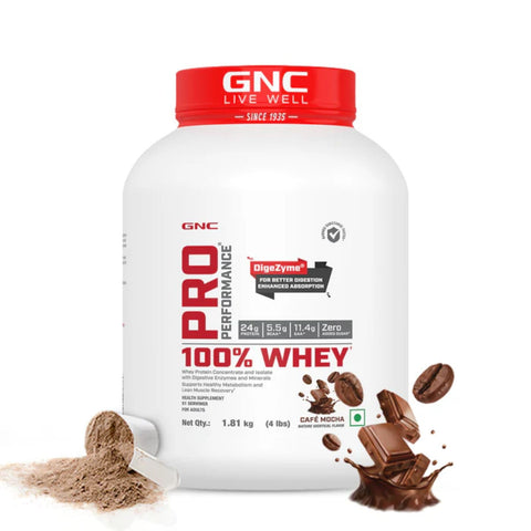GNC Pro Performance 100% Whey Protein 1.8 kg (4 lbs)