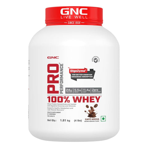 GNC Pro Performance 100% Whey Protein 1.8 kg (4 lbs)