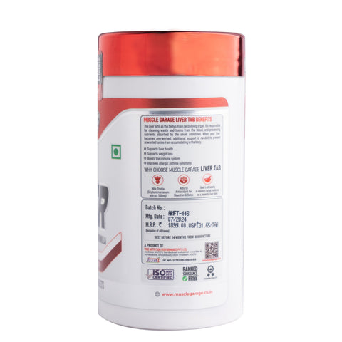 MG Liver Detox and Repair Formula – Liver Support Tablets (60 Tabs)