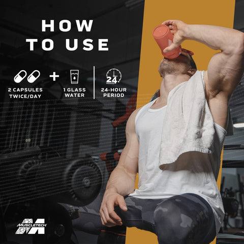 MuscleTech Test HD Elite 60 Veg Capsules