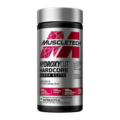 MuscleTech Hydroxycut Hardcore Super Elite 100 Veggie Capsules