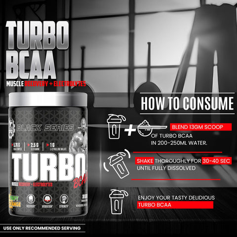Dexter Jackson Black Series Turbo BCAA 30 Serving
