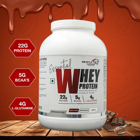 MG Essential Whey Protein 2Kg – 22g Protein per Serving | 57 Servings