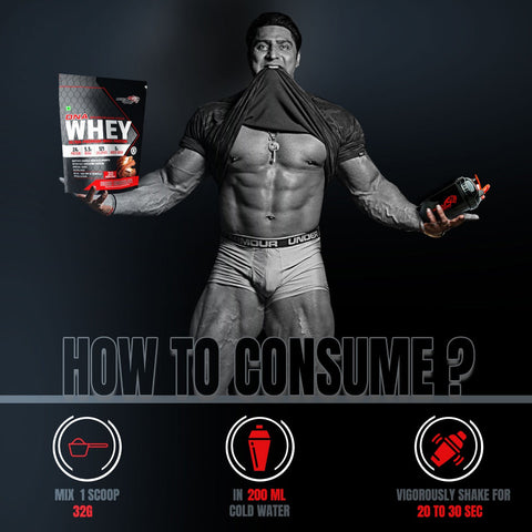 MG DNA Whey Ultra-Premium Whey Protein, 30 Serving | 960Gm (2.11 Lbs)