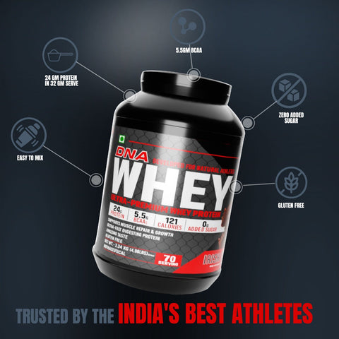 MG DNA Whey Ultra-Premium Whey Protein - 2.24Kg (4.98 Lbs)