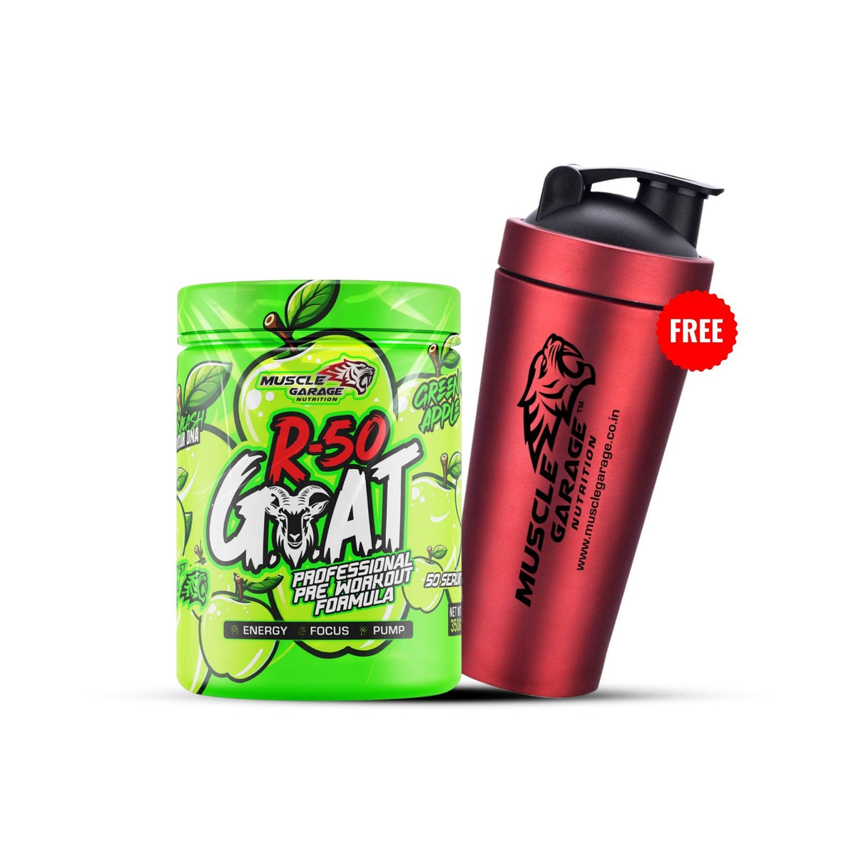 MG R-50 Goat Pre Workout – Performance Formula Powder