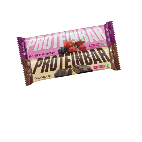Helix Labz Protein Bar Combo – 20g Protein, Chocolate & Berry Punch - 6 Pack