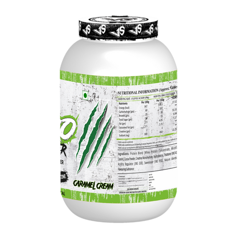 V-SHAPE V-Pro Mass Gainer- 3Kg(6.6Lbs), 66 Servings - V-Shape Supps