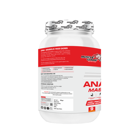 DNA Anabolic Mass Gainer 900g – High-Calorie Gainer