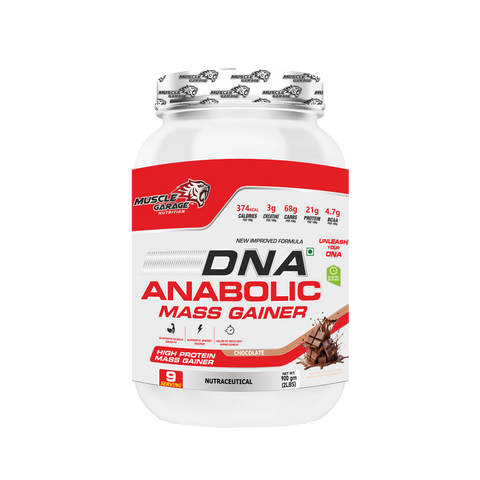 DNA Anabolic Mass Gainer 900g – High-Calorie Gainer