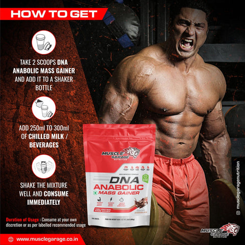 MG DNA Anabolic Mass Gainer – 900g (2lbs)