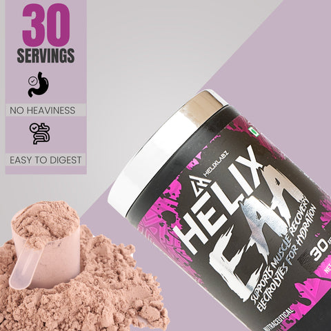 Helix EAA Advance – (Cola Soda, 30 Servings) with Free Steel Shaker