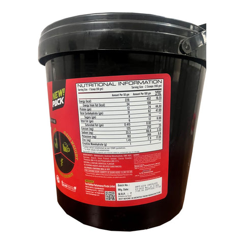 MG Extreme Mass Gainer (4.5Kg) 10LBS | High Protein Mass Gainer | 24g Protein, 62g Carbs per Serving