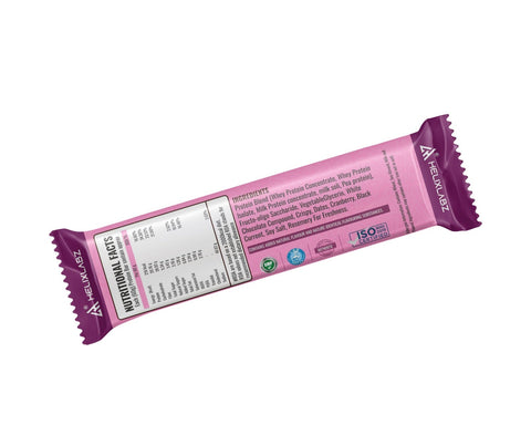 Helix Labz Protein Bar (20g Protein, Berry Punch), Pack of 6 Bar
