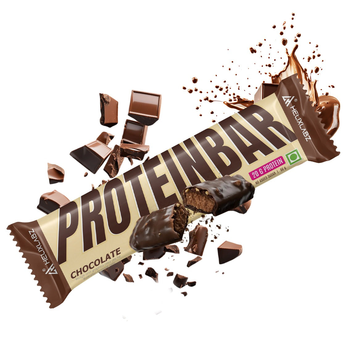 Helix Protein Powder Helix Labz Protein Bar – Chocolate 20g Protein (6 Pack) – Health Labz