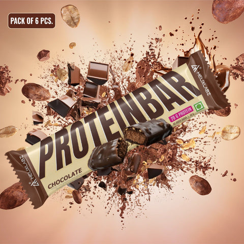 Helix Labz Protein Bar (20g Protein, Chocolate), Pack of 6 Bar